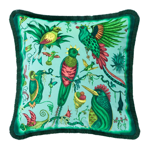 Quetzal Luxury Velvet Cushion swatch icon