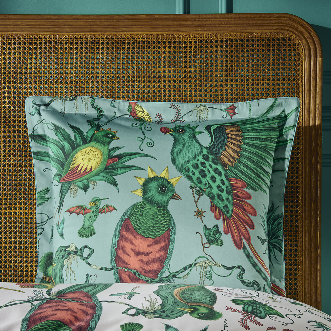 Quetzal Square Pillowcase