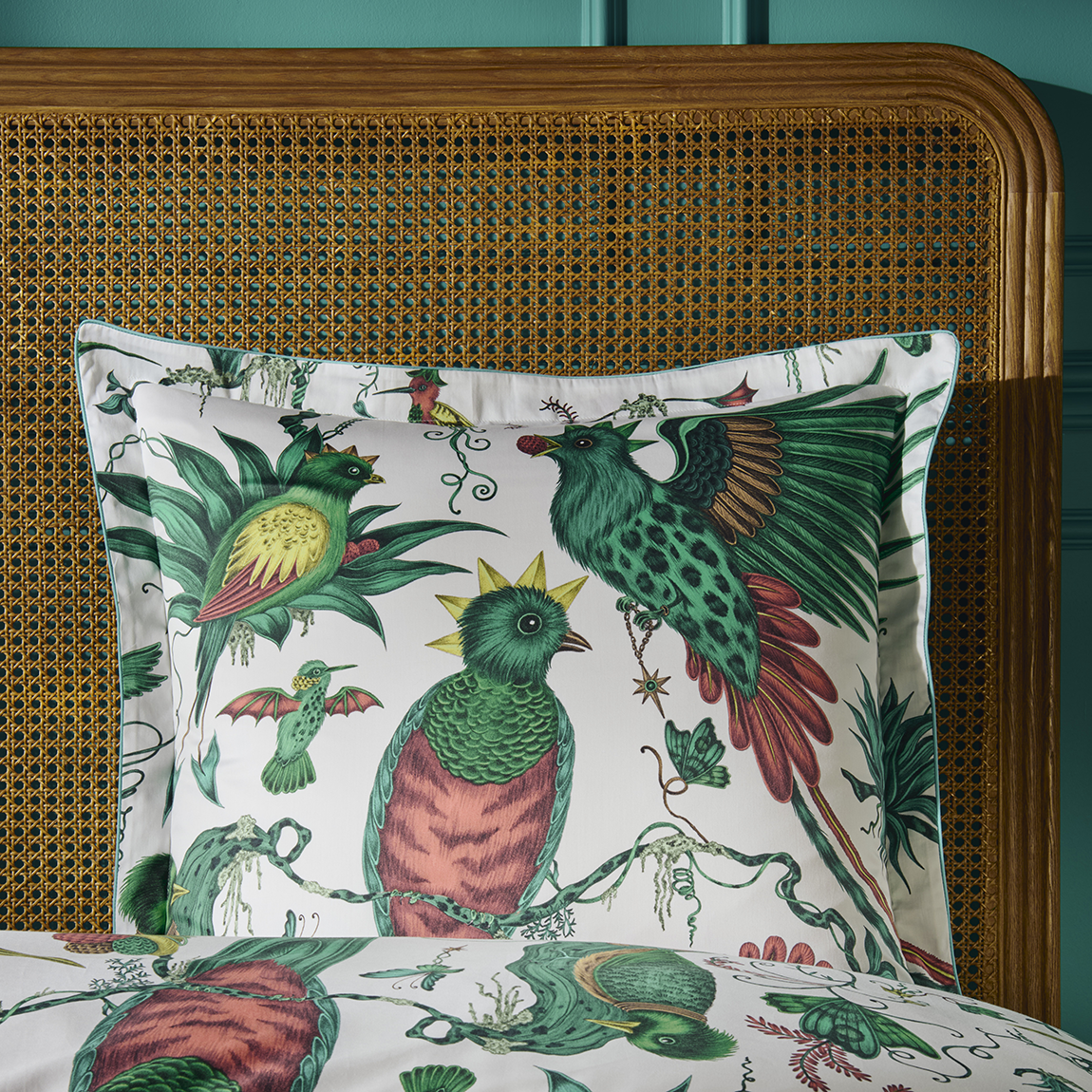 Quetzal Square Pillowcase