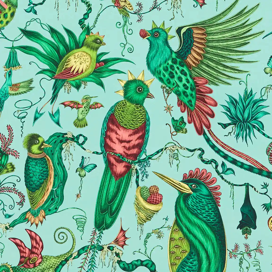 Quetzal Cotton Made-to-Measure Curtains