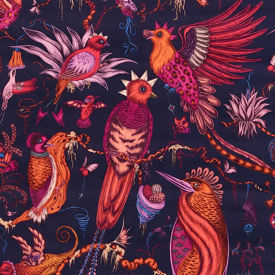 Quetzal Velvet Fabric