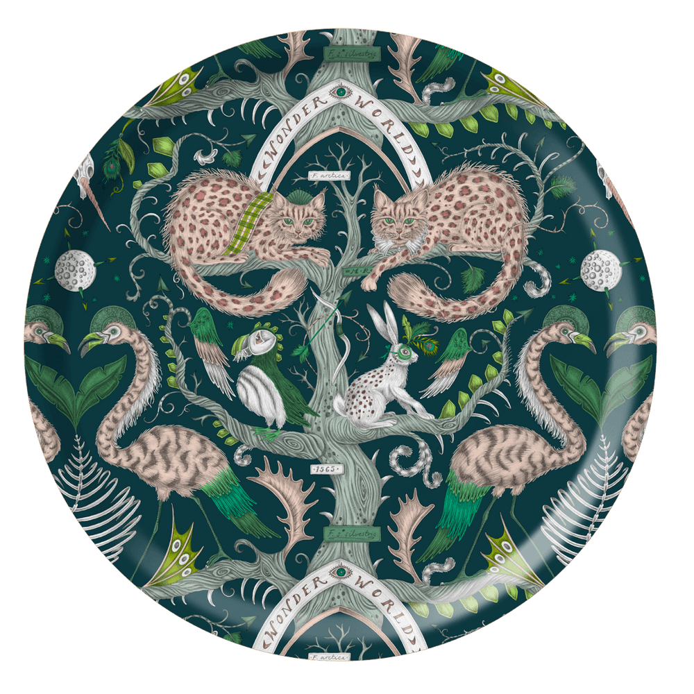Wonder World Round Tray