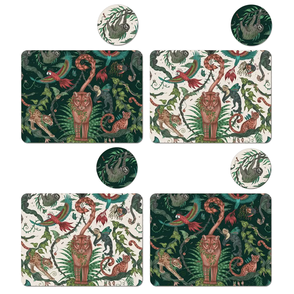 Bosque Dreams  'Mix & Match' Placemat and Coaster Set