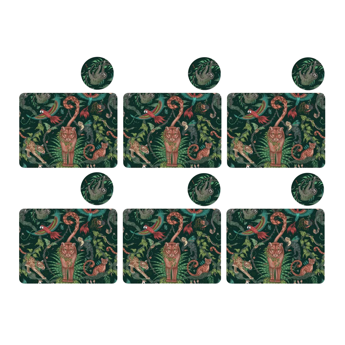 Bosque Dreams Placemat and Coaster Set