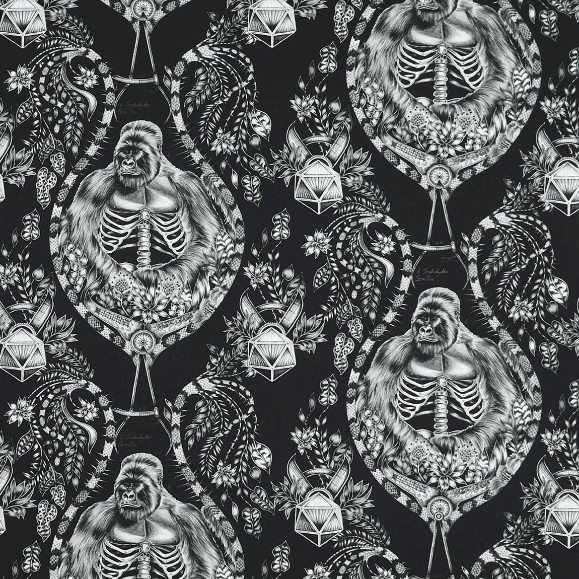 Silverback Cotton Satin Fabric