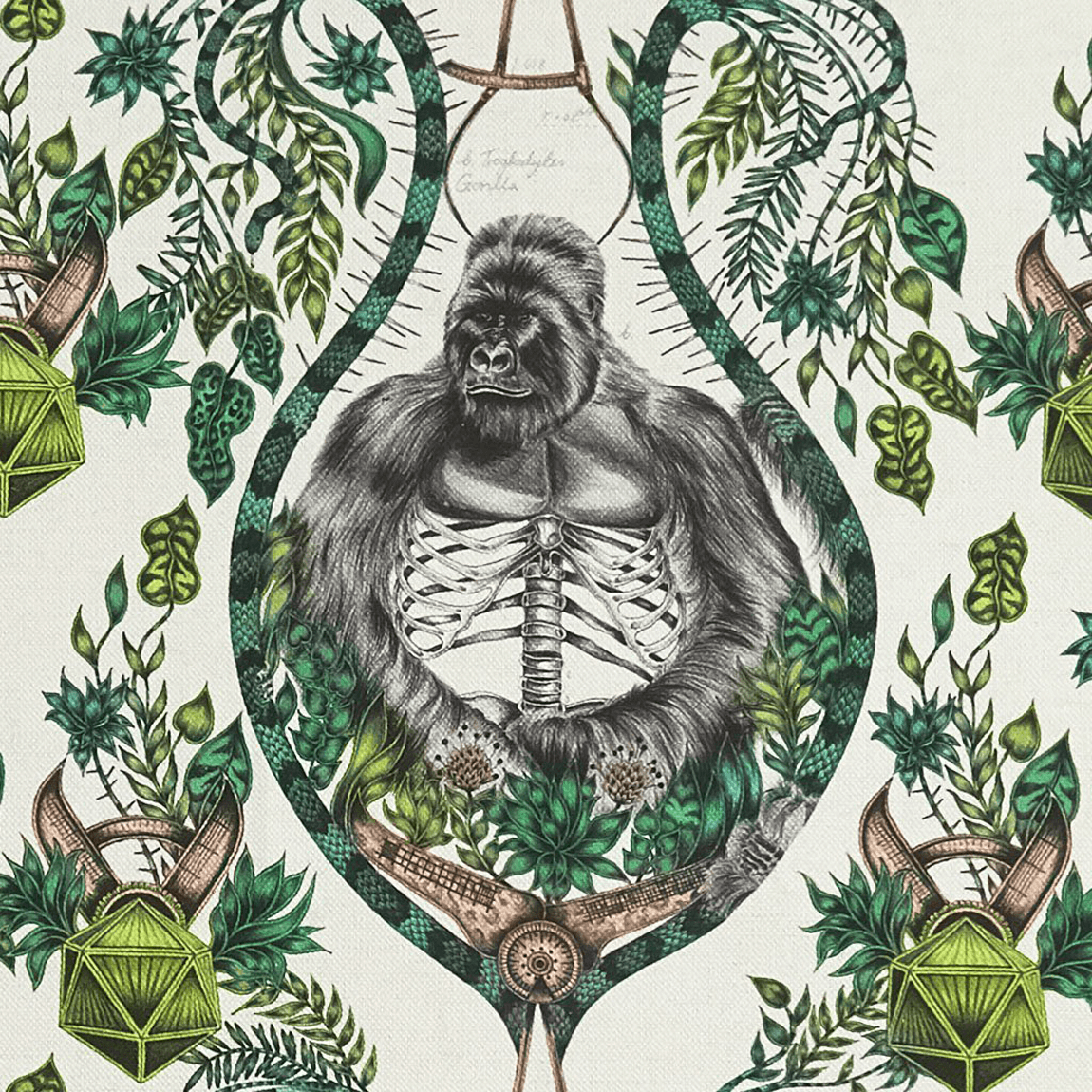 Silverback Linen Fabric