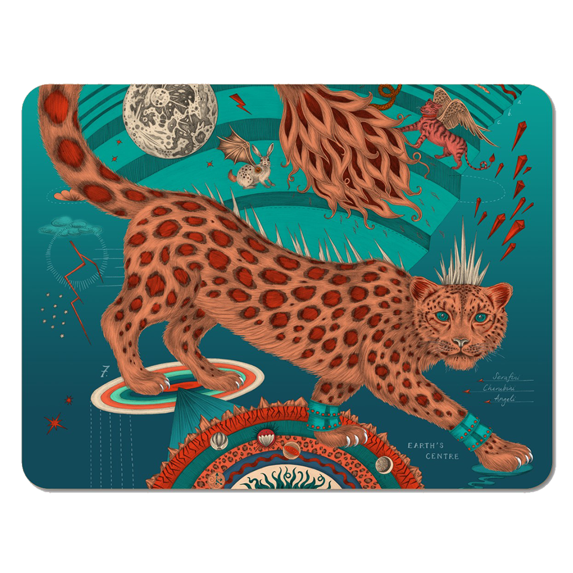 Snow Leopard Placemat