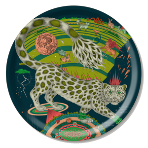 Snow Leopard Round Tray swatch icon