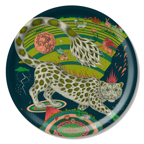 Snow Leopard Round Tray swatch icon