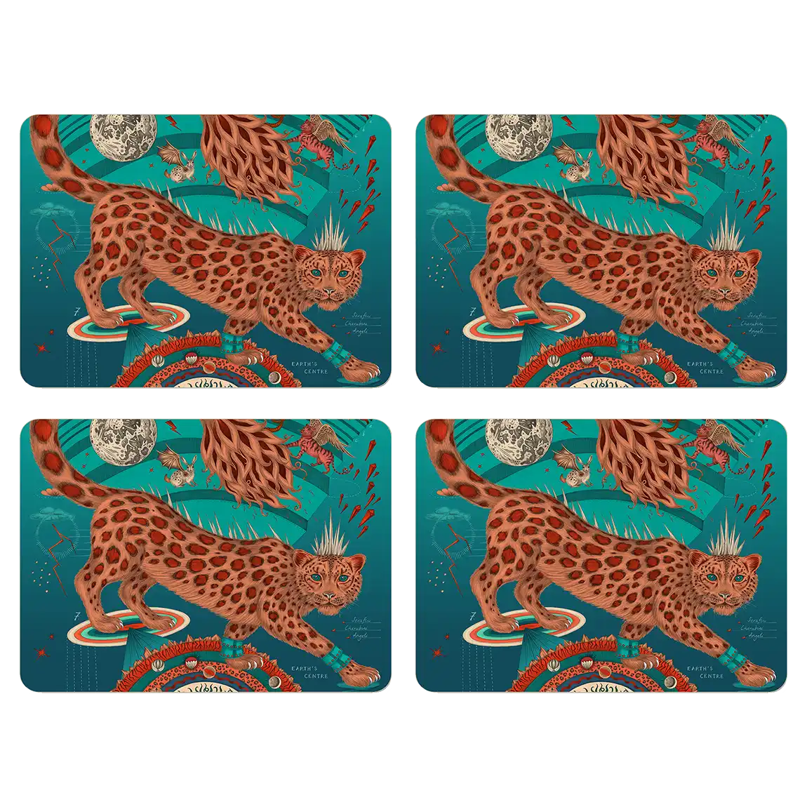Snow Leopard Placemat