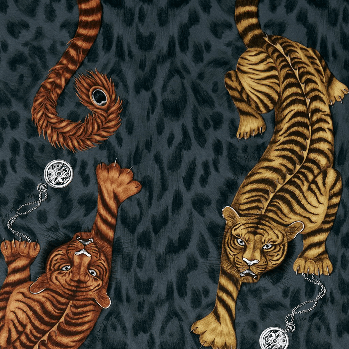 Tigris Cotton Satin Fabric