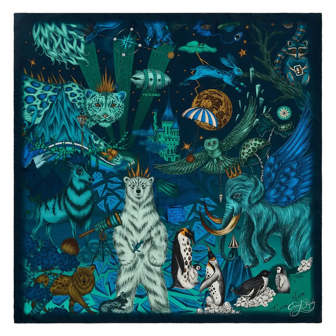 Terra Nova Silk Twill Scarf