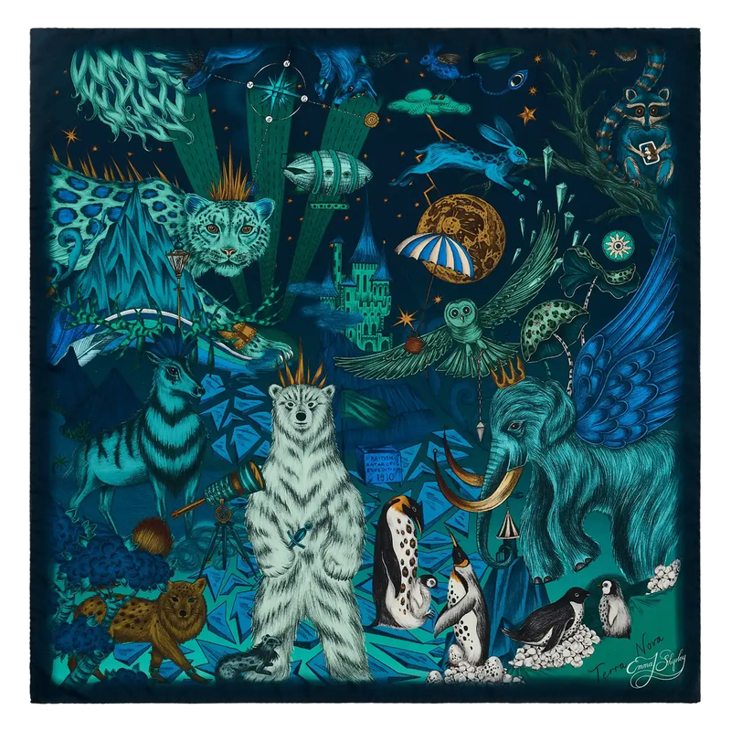 Terra Nova Silk Twill Scarf
