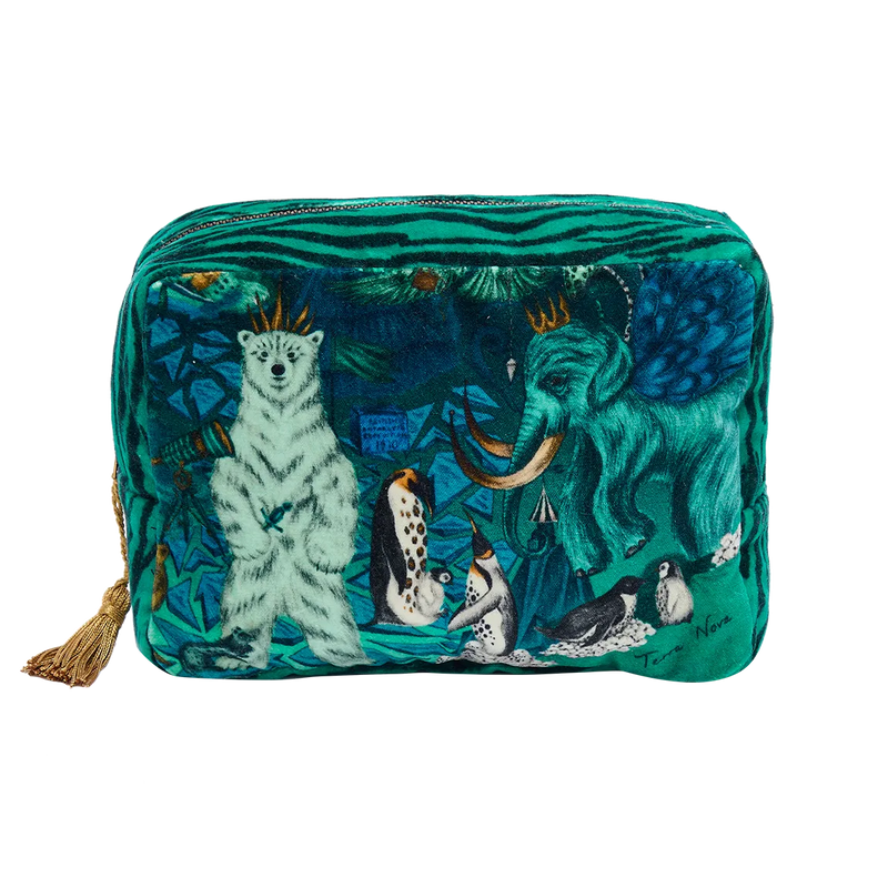 Terra Nova Velvet Cosmetic Bag