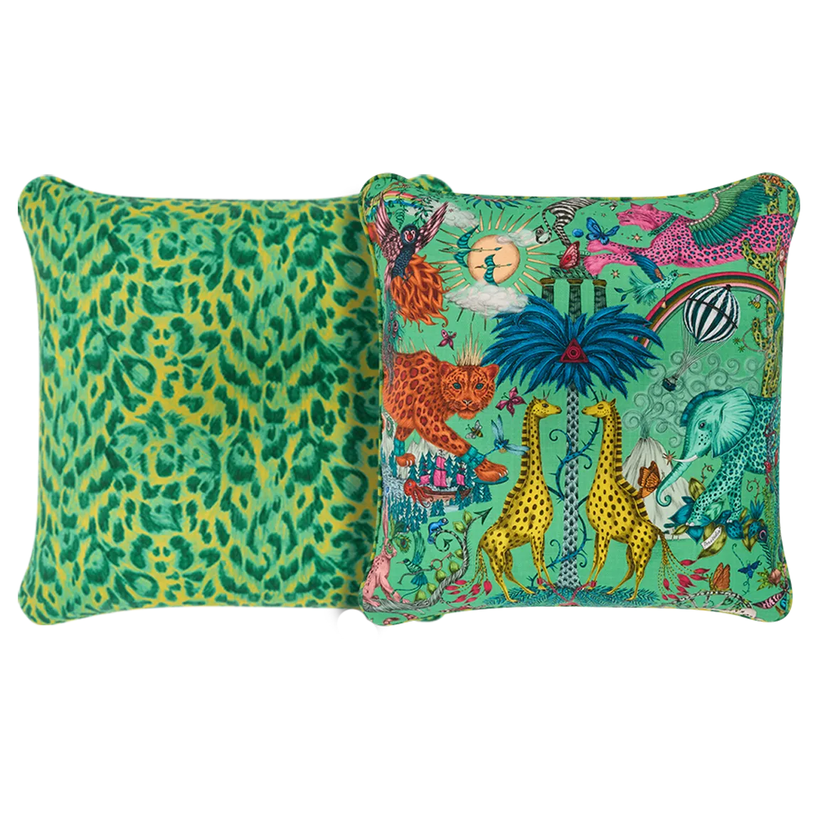 The Jungle Reverie Outdoor Cushion Set