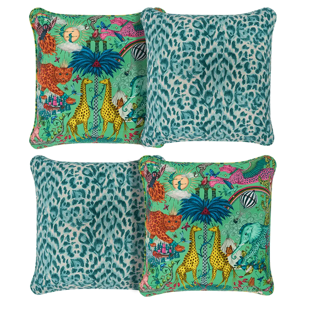 The Jungle Reverie Outdoor Cushion Set
