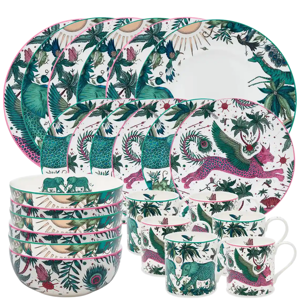 The Safari 24-piece Dining Set