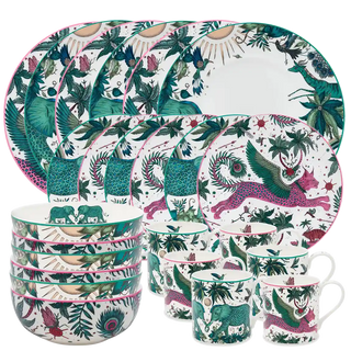 The Safari 24-piece Dining Set