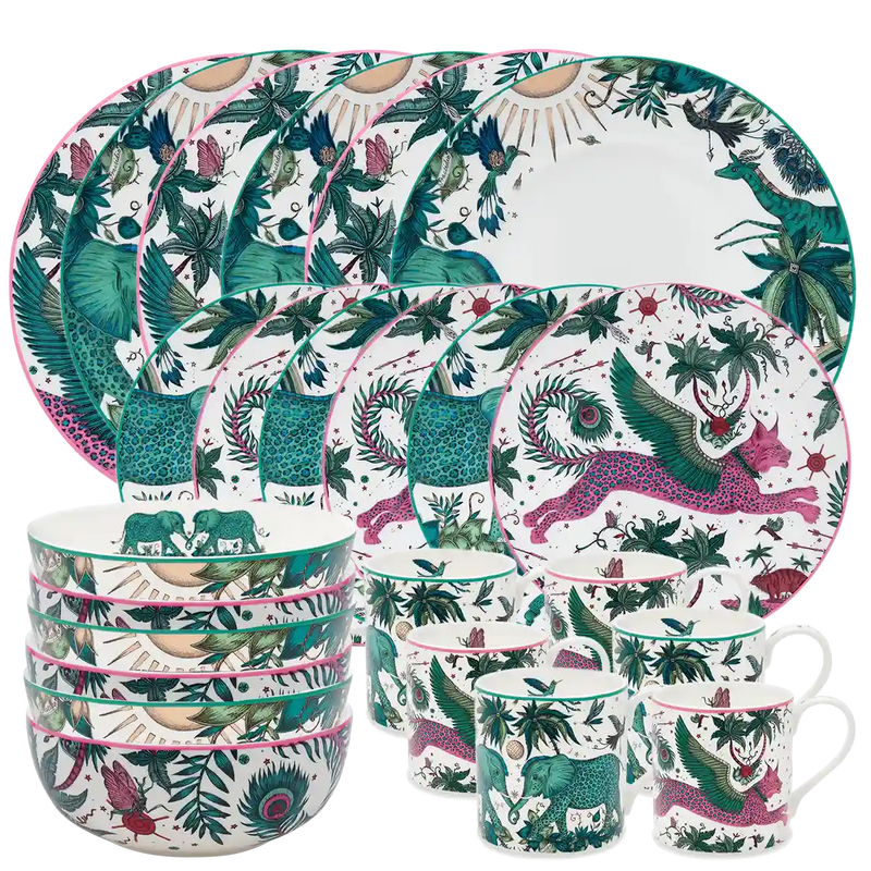 The Safari 24-piece Dining Set