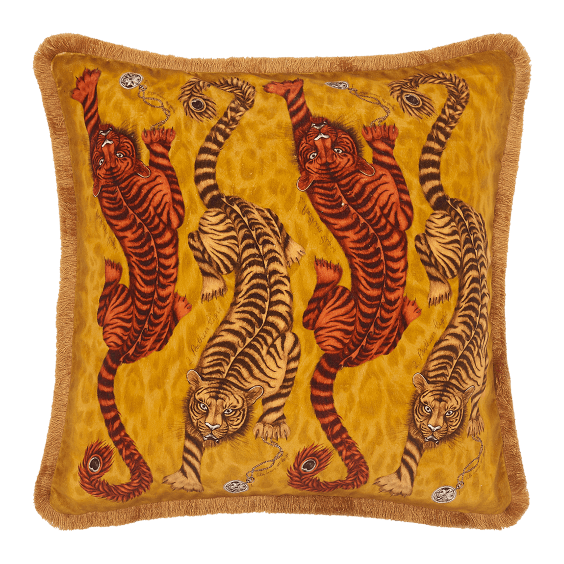 Tigris Luxury Velvet Cushion