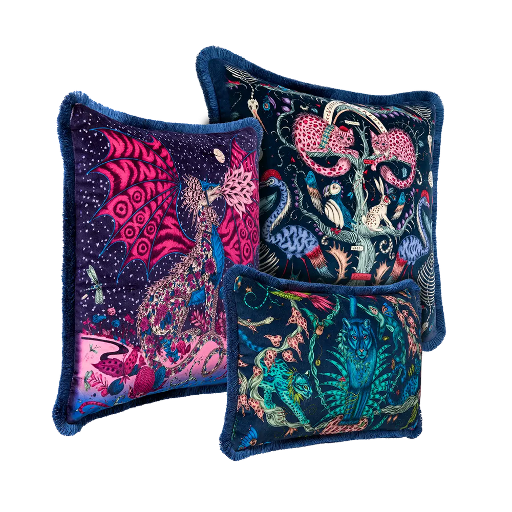 Nocturne Luxury Cushion Trio Set
