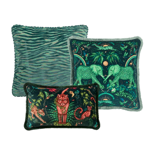 Verdant Luxury Cushion Trio Set