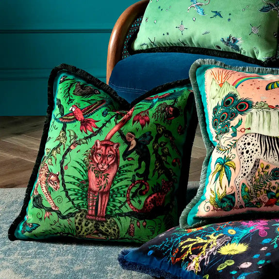 Bosque Dreams Luxury Velvet Cushion