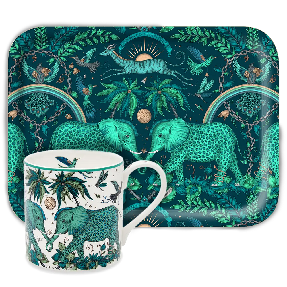 Zambezi 'Tea for One' Mug & Tray Set