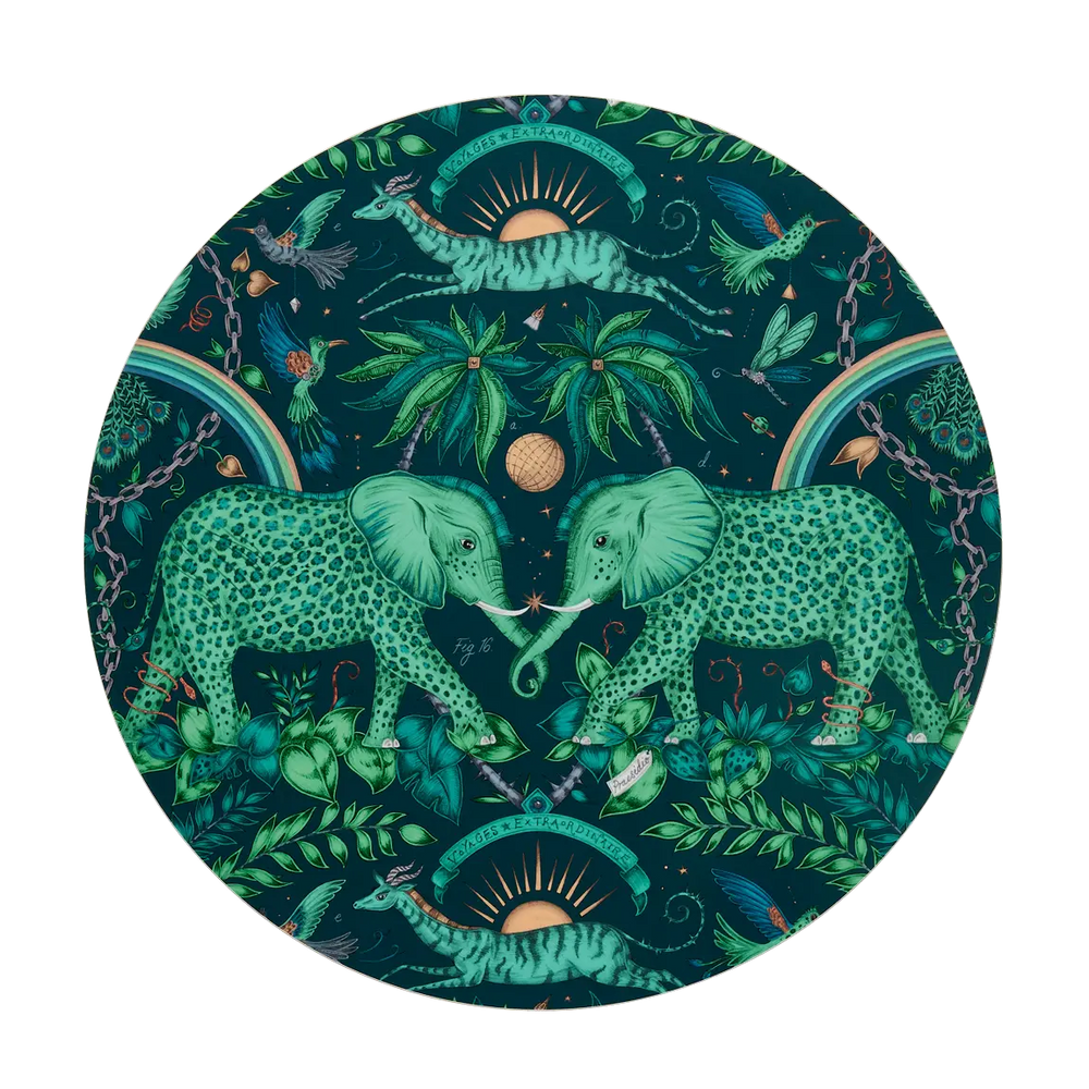 Zambezi Round Placemat