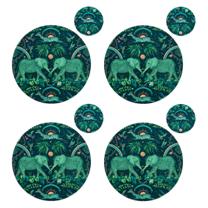 Zambezi Round Placemat and Coaster Set swatch icon