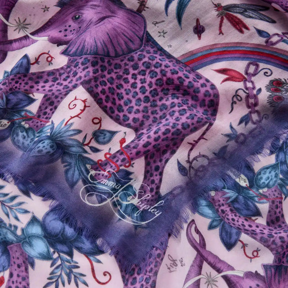 Zambezi Fine Wool Scarf - Summer