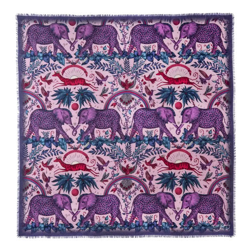 Zambezi Fine Wool Scarf - Summer swatch icon