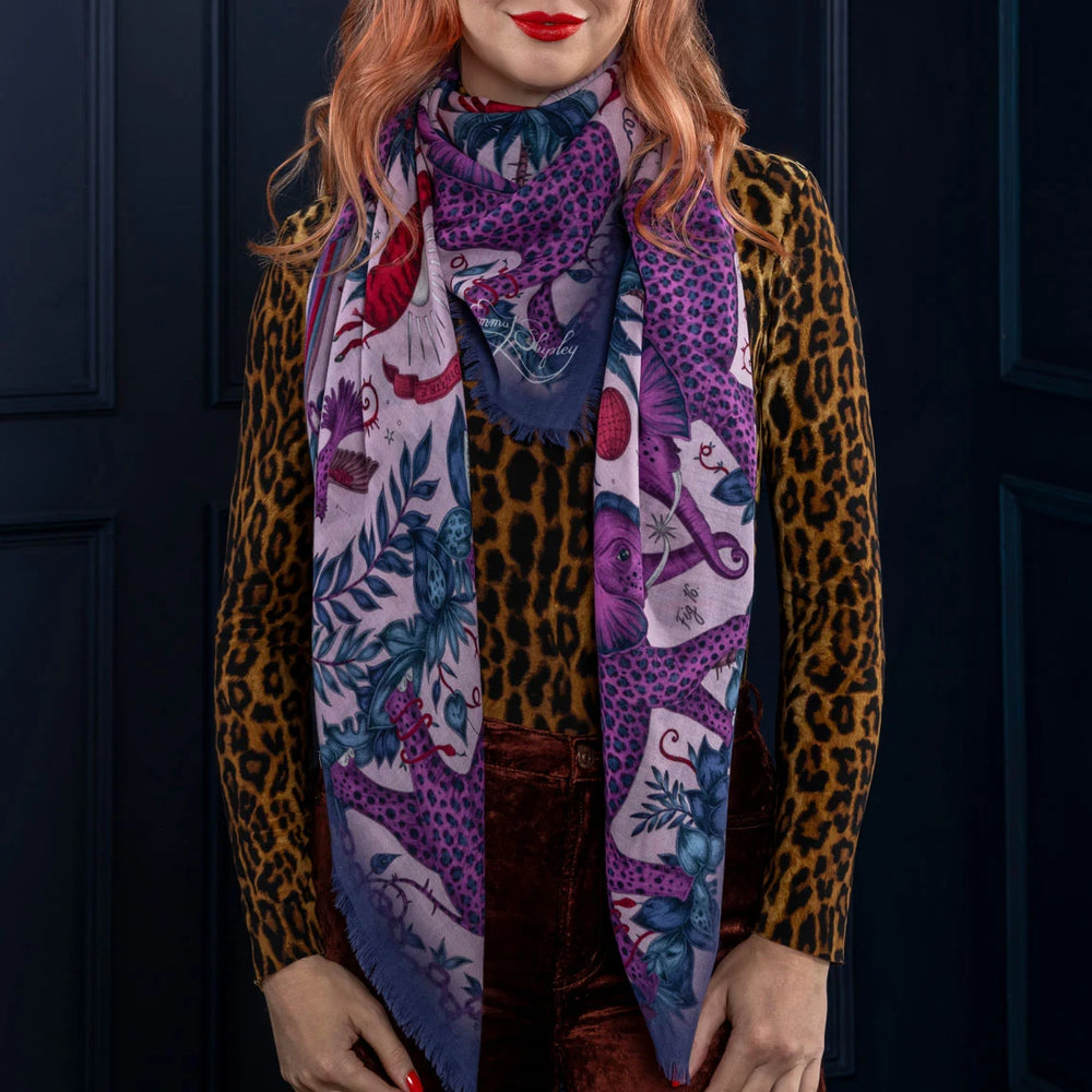 Zambezi Fine Wool Scarf - Summer