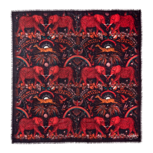 Zambezi Fine Wool Scarf - Autumn swatch icon