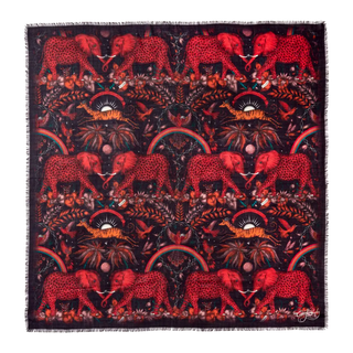 Zambezi Fine Wool Scarf - Autumn