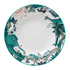 1 | 4 | 6 | Decorative pasta bowl with tropical animal and plant design on a white background