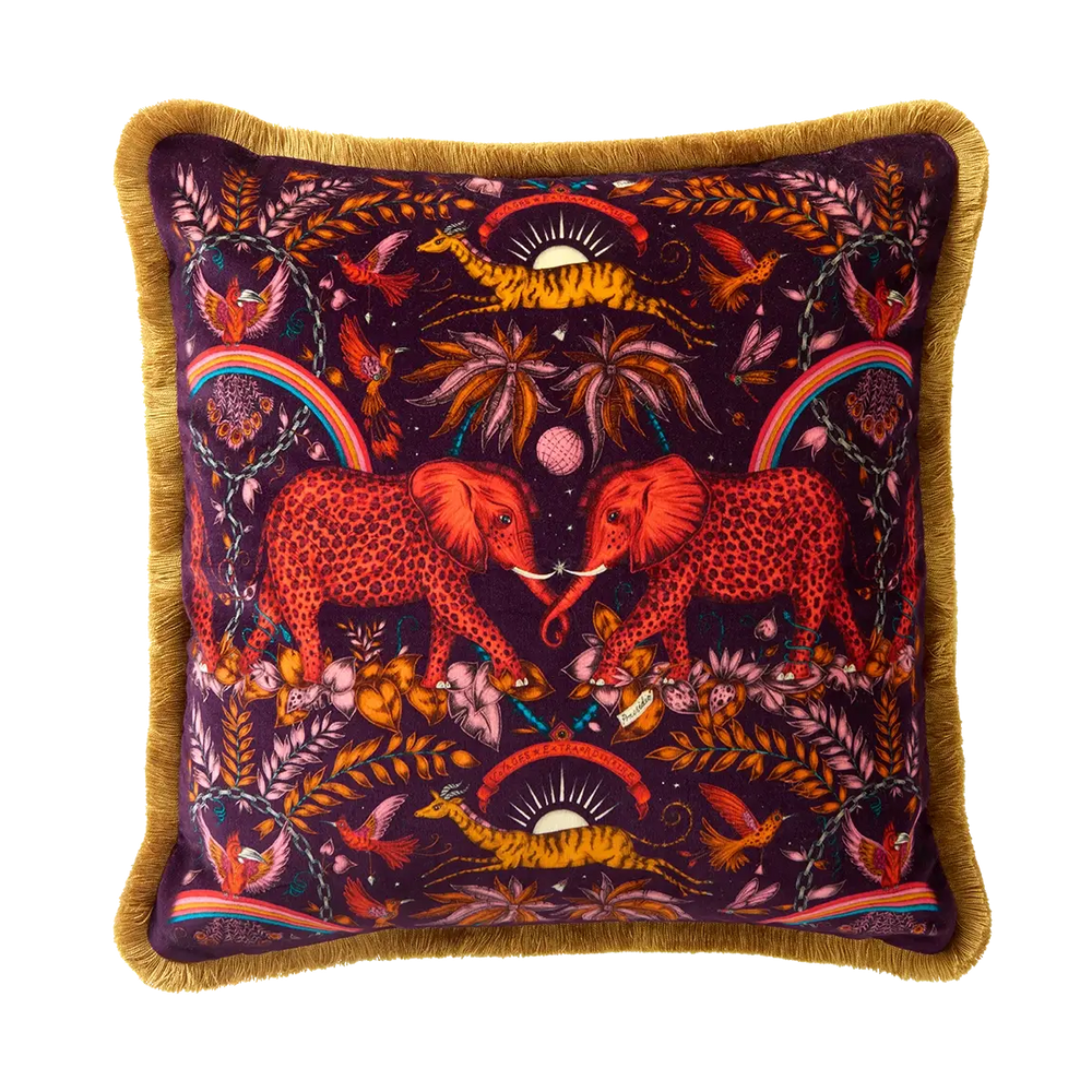 Zambezi Luxury Velvet Cushion