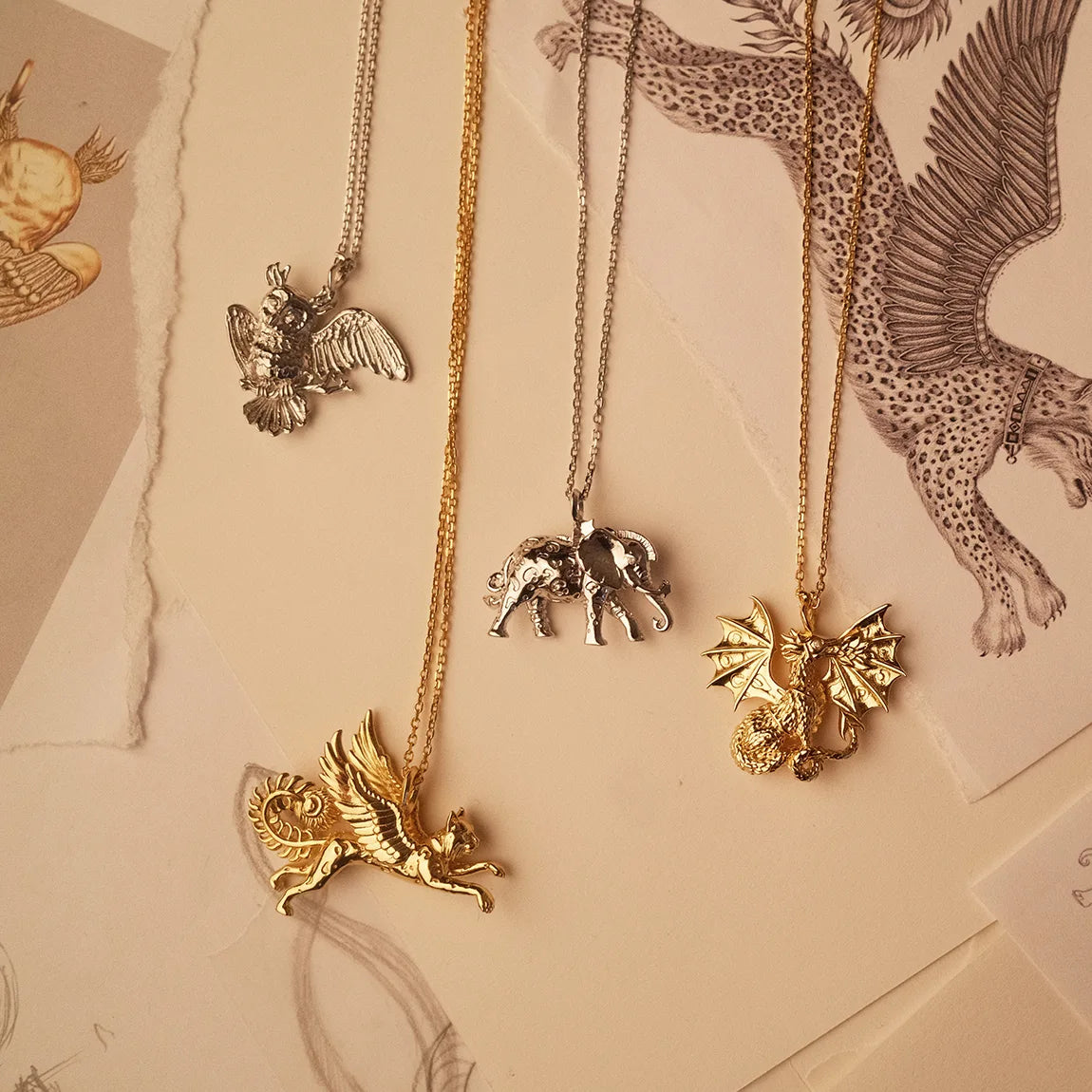 Dragon Pendant Necklace