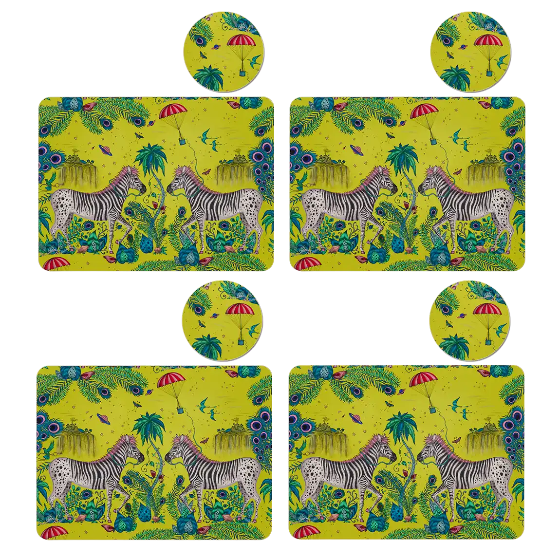Lost World Placemat and Coaster set
