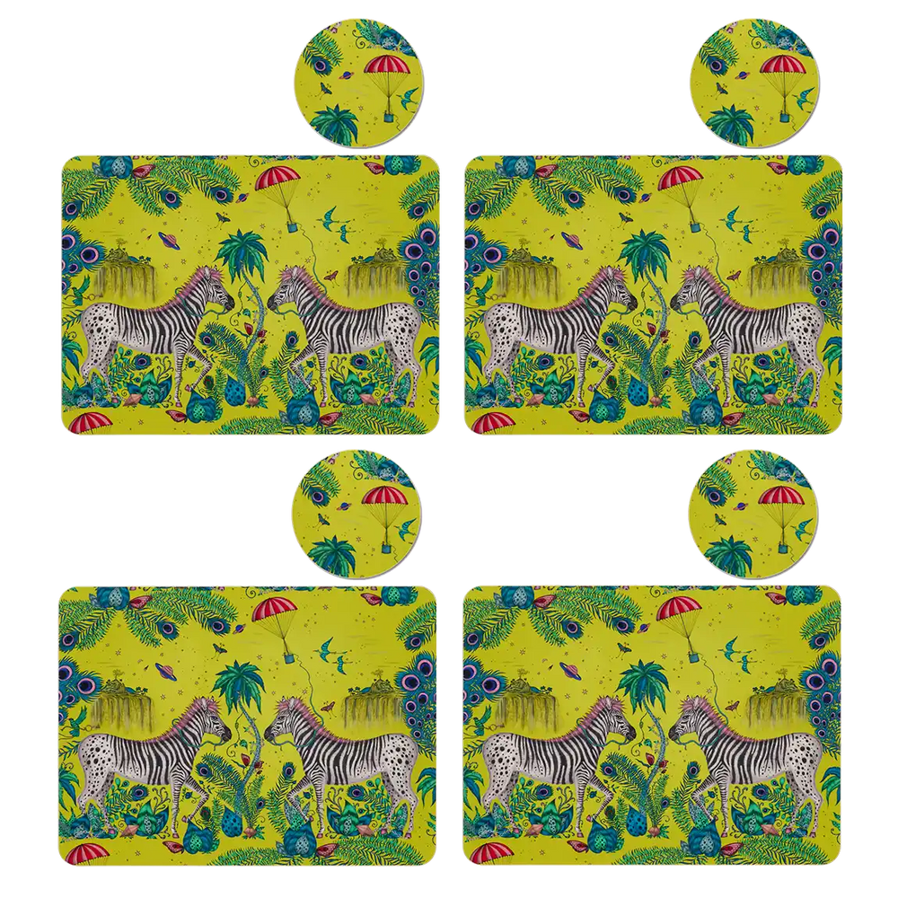 Lost World Placemat and Coaster set