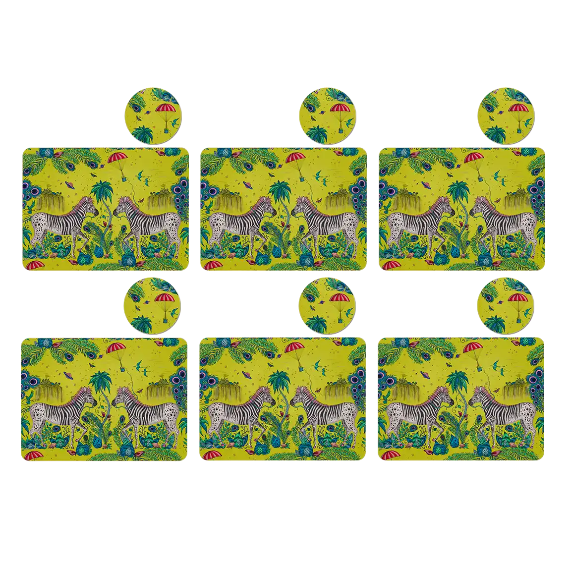 Lost World Placemat and Coaster set