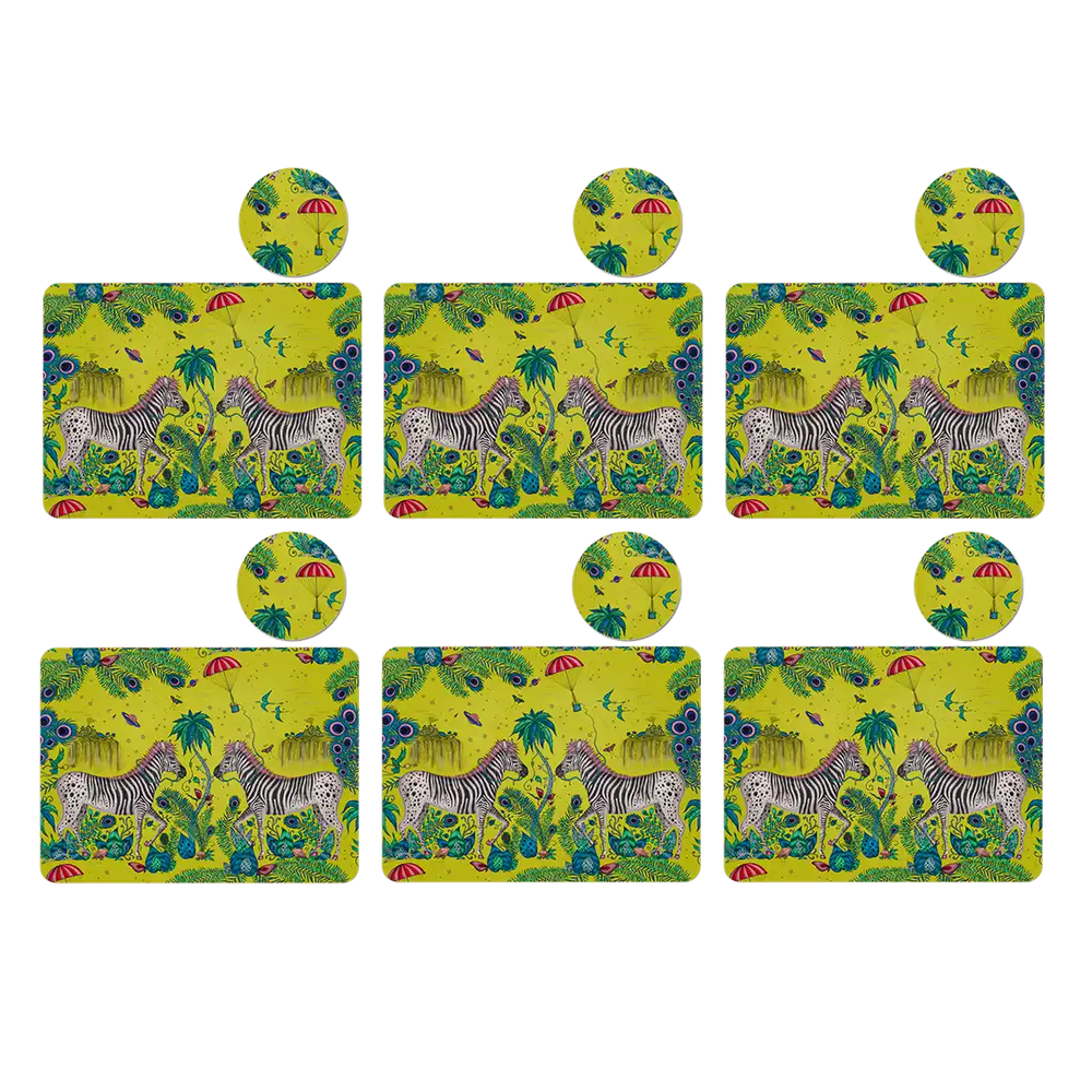 Lost World Placemat and Coaster set