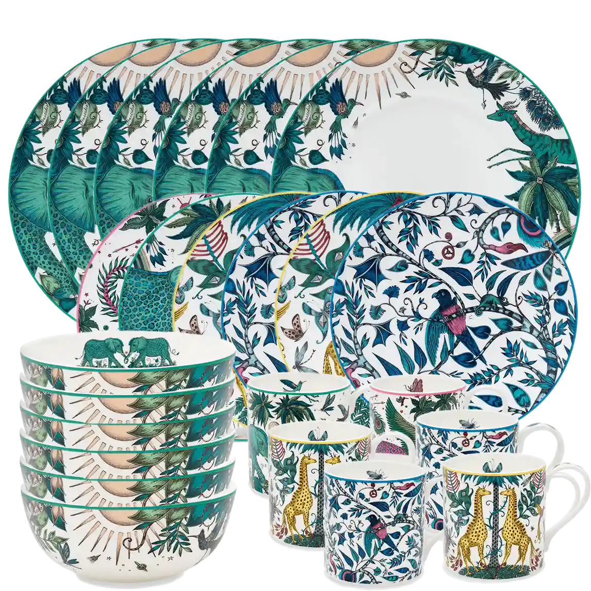 The Explorer 24-piece Dining Set