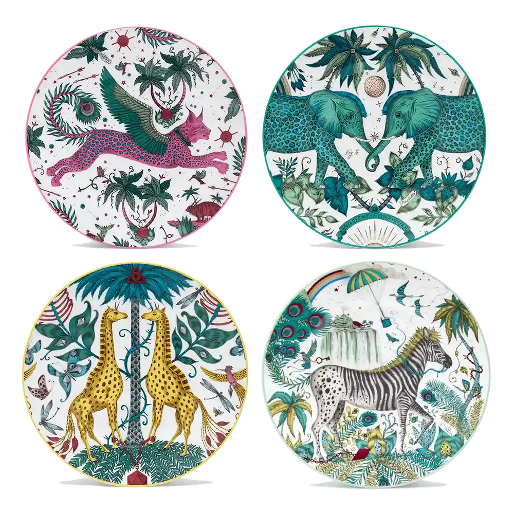 The Explorer Side Plates - Set of 4