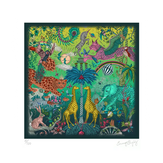 Art Print in Multi 10 Year designed by Emma J Shipley in London