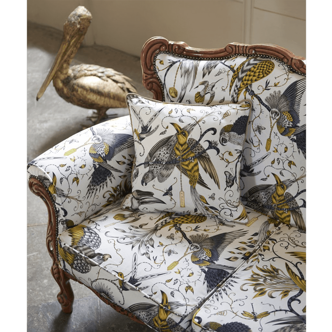 Audubon Cotton Satin Fabric