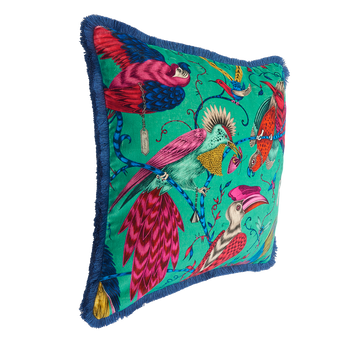Audubon Luxury Velvet Cushion