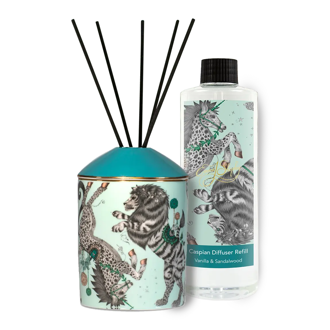 Caspian Vanilla & Sandalwood 500ml Diffuser Refill