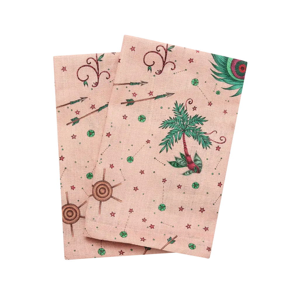 Lynx Coordinate Linen Napkins - Set of 2