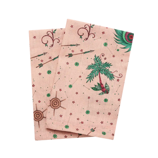 Lynx Coordinate Linen Napkins - Set of 2